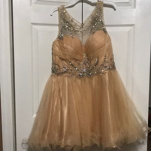 Short skirt prom dress